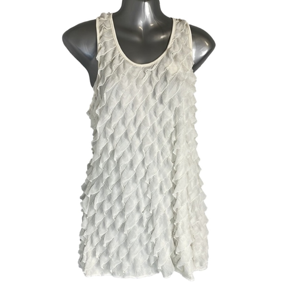 Ruffled Tank Top